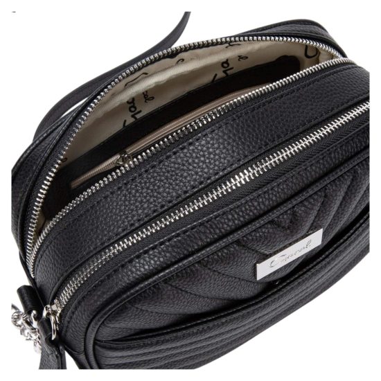 CARTERA BANDOLERA GRANDE CAR2890 NEGRO GACEL - Imagen 5