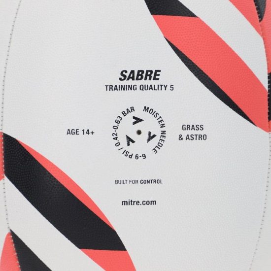 Balón de Rugby Mitre Sabre Blanco - Imagen 5