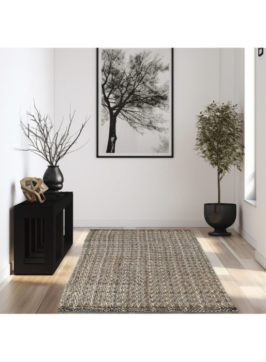 ALFOMBRA JUTE ARABIA 240X340 BEIGE IDETEX - Imagen 2