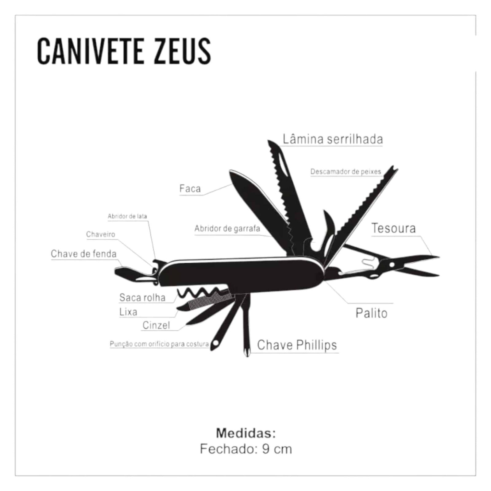 CORTAPLUMA MULTIFUNCION ZEUS AZUL NAUTIKA - Imagen 3