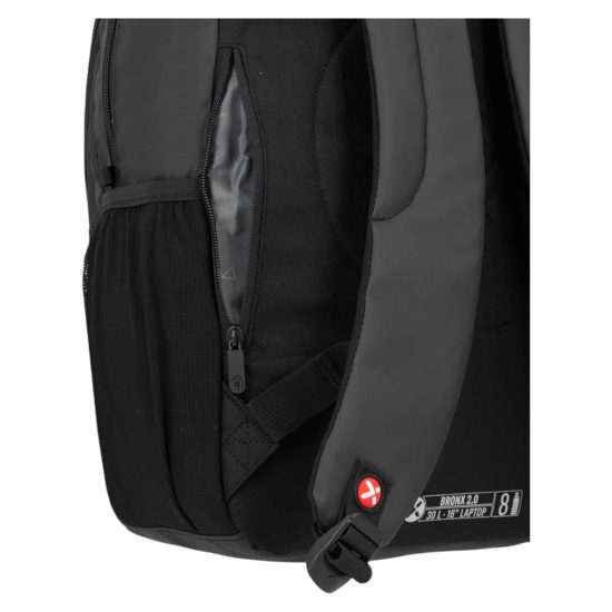 MOCHILA NOTEBOOK 16p BRONX 2.0 5XT BLACK/BLUE XTREM - Imagen 4