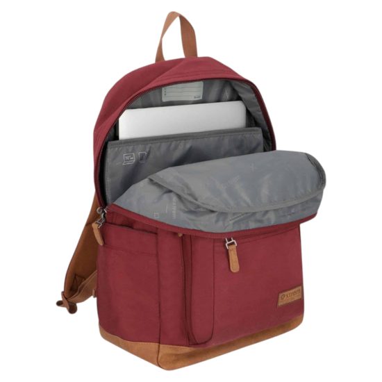 MOCHILA NOTEBOOK 16p JERSEY 2.0 5XT BURGUNDY XTREM - Imagen 4