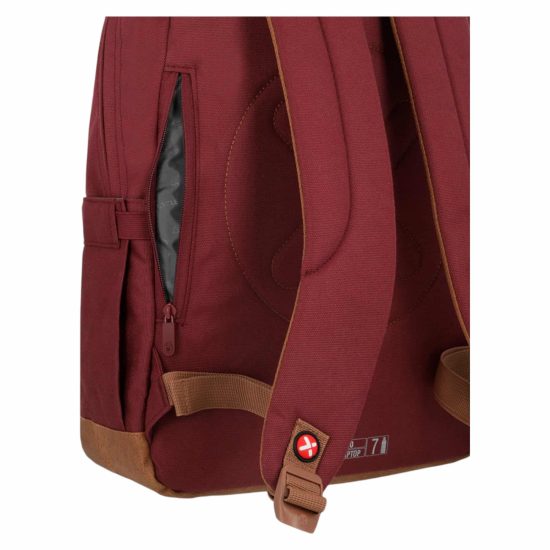 MOCHILA NOTEBOOK 16p JERSEY 2.0 5XT BURGUNDY XTREM - Imagen 6