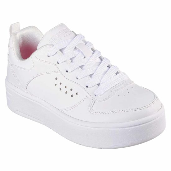ZAPATILLA KIDS COURT HIGH-COLOR ZONE WHT SKECHERS - Imagen 5