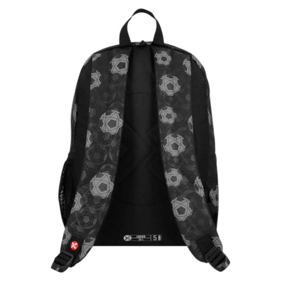 MOCHILA LOGAN 5XT BLACK FOOTBALL XTREM - Imagen 2