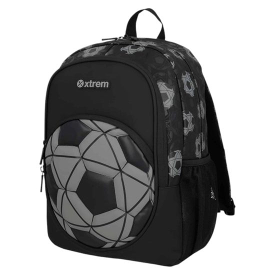 MOCHILA LOGAN 5XT BLACK FOOTBALL XTREM - Imagen 6