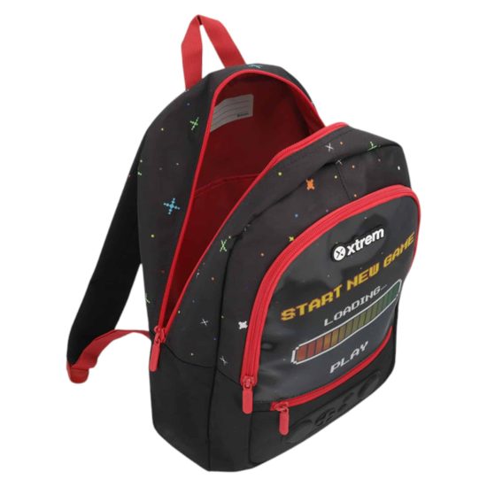 MOCHILA LOGAN 5XT BLACK GAMER XTREM - Imagen 3