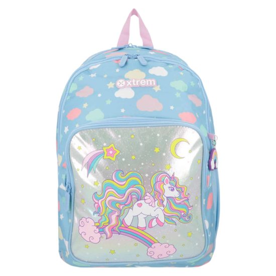 MOCHILA HOPPER 5XT MULTICOLOR UNICORN XTREM - Imagen 4