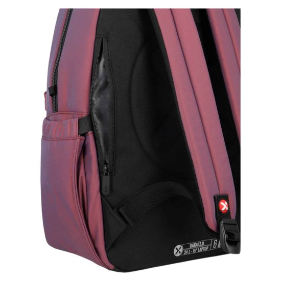 MOCHILA NOTEBOOK 15p SAKAI 2.0 5XT BURGUNDY XTREM - Imagen 5