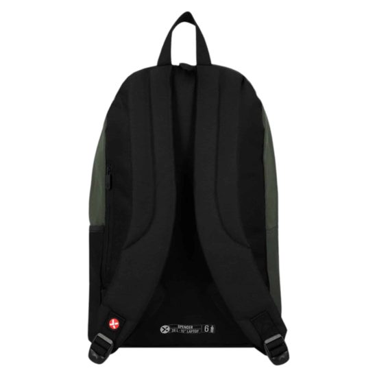 MOCHILA NOTEBOOK 15" SPENCER 5XT ARMY GREEN XTREM - Imagen 3
