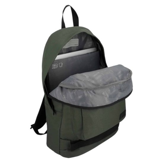 MOCHILA NOTEBOOK 15" SPENCER 5XT ARMY GREEN XTREM - Imagen 6