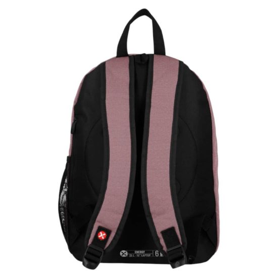 MOCHILA NOTEBOOK 15" ENERGY 5XT PINK XTREM - Imagen 4