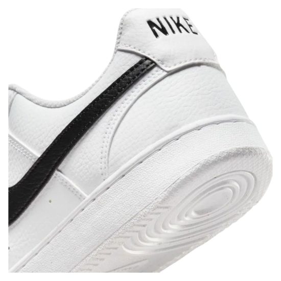 ZAPATILLA MUJER COURT VISION LOW NN WHITE/BLACK NIKE - Imagen 5