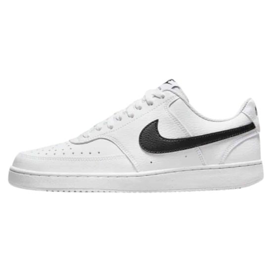 ZAPATILLA MUJER COURT VISION LOW NN WHITE/BLACK NIKE - Imagen 7
