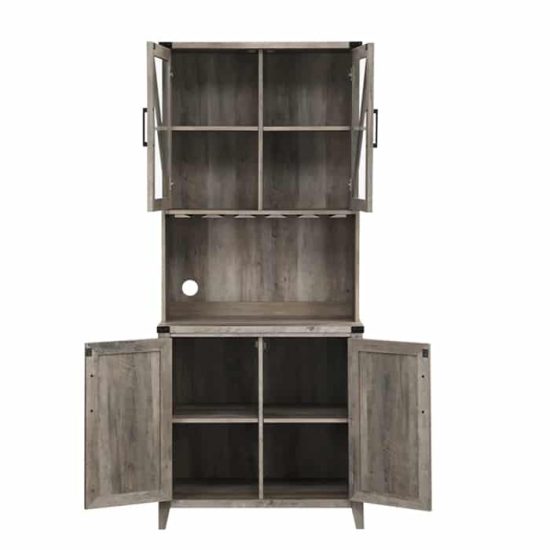 VITRINA 4 PUERTAS GREY WASH MSA - Imagen 3