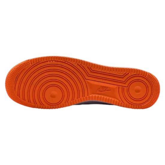 ZAPATILLA HOMBRE AIR FORCE 1 07 WHITE/ORANGE NIKE - Imagen 5