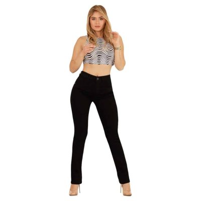 JEANS RECTO DIVINE CLARA NEGRO