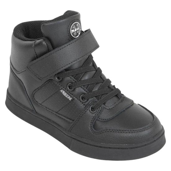 ZAPATILLA COLEGIO 5CE173-KC POKE HI LISO BLACK MAUI