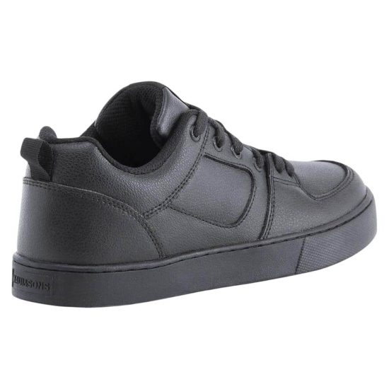 ZAPATILLA ESCOLAR NAHIO LISO BLACK MAUI