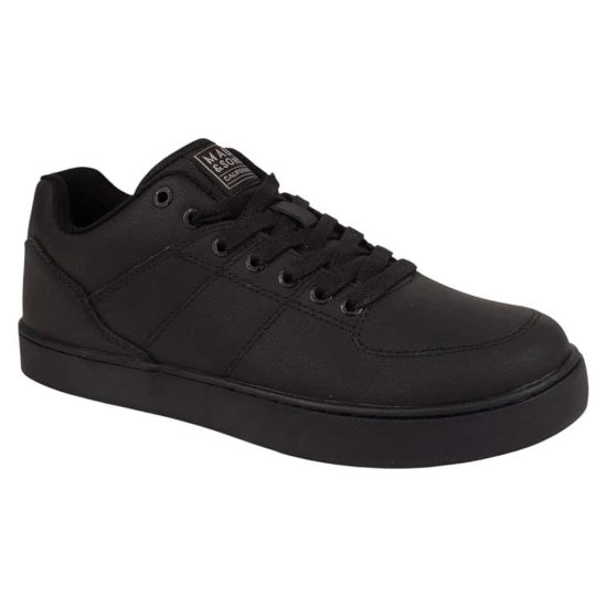 ZAPATILLA ESCOLAR 5CE117-MC OLINDA LISO BLACK MAUI