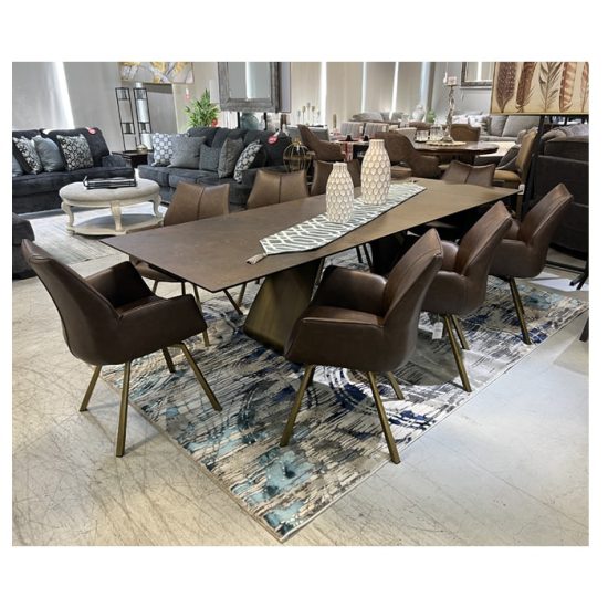 JUEGO COMEDOR NORWICH FINE 8 SILLAS MSA