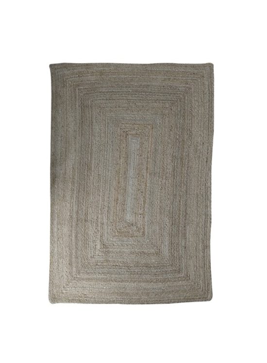 ALFOMBRA JUTE BRAIDED KAYA 160X230 NATURAL IDETEX