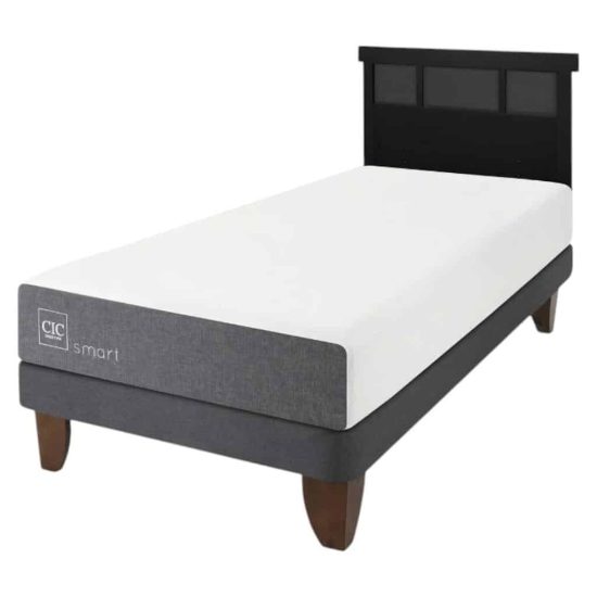 CAMA EUROPEA 1.5P BELSOGNO PLUS BLACK RESP BLACK CIC
