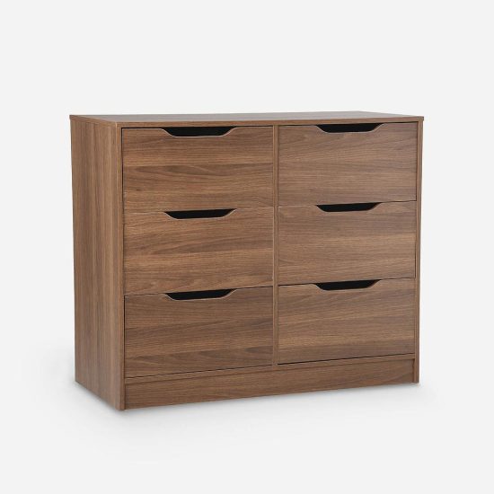 COMODA 6 CAJ NOGAL AMAZONICO 100X85X45 CIC