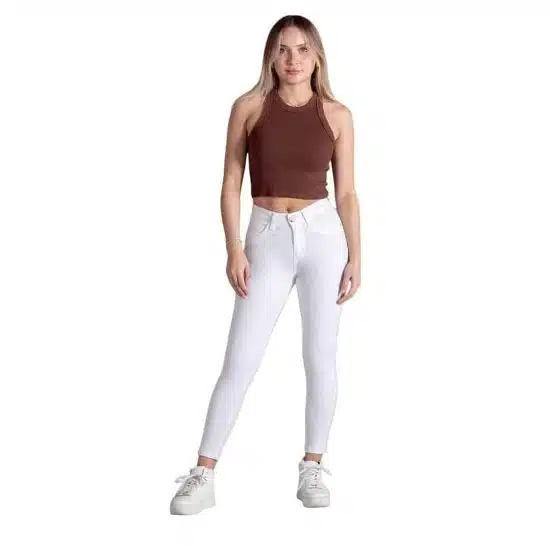 JEANS 3745 GEMA SKINNY BLANCO MOHICANO