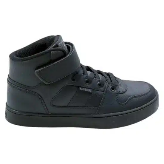 ZAPATILLA ESCOLAR JUNIOR 5CE176-MC POKE HI LISO BLACK MAUI