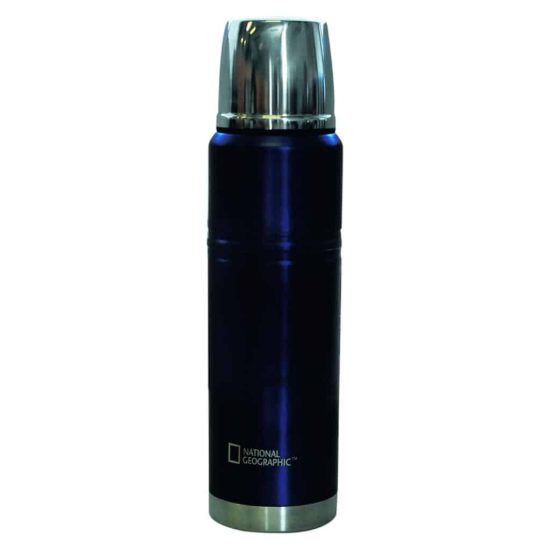 Termo Metalico National Geographic 1000 Ml Color Azul
