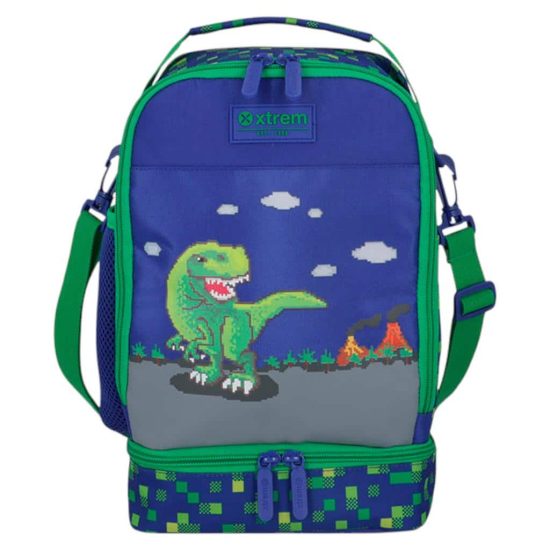LONCHERA LUNCH 2.0 5XT BLUE DINO XTREM
