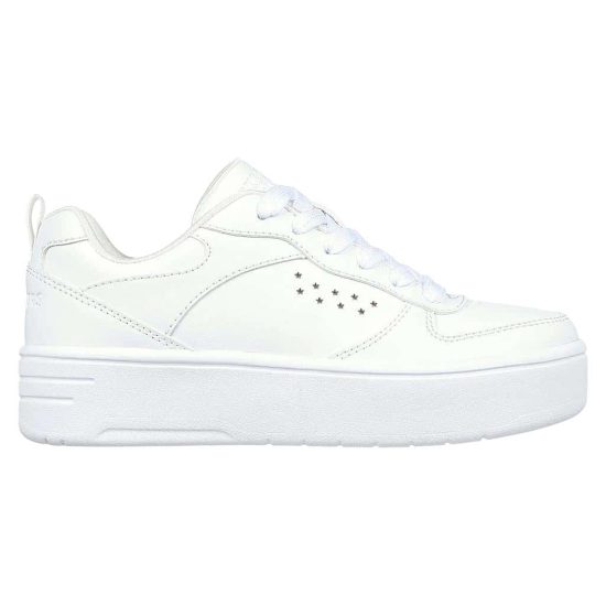 ZAPATILLA KIDS COURT HIGH-COLOR ZONE WHT SKECHERS