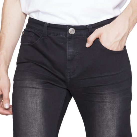 Jeans Hombre Elastic Skinny Cropped Tiro Medio Ellus - Imagen 3