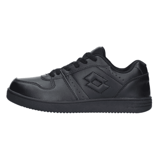 ZAPATILLA ESCOLAR JUVENIL BTS BASKET NEGRO LOTTO - Imagen 2