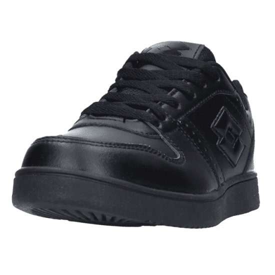 ZAPATILLA ESCOLAR JUVENIL BTS BASKET NEGRO LOTTO - Imagen 5