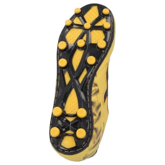 ZAPATO FUTBOL CAMPO FORTUNA MD AM-NG-RJ CUERO OXN - Imagen 4