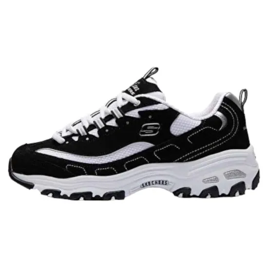 Zapatilla Mujer D’Lites-Biggest Fan BK-WH Skechers - Imagen 2