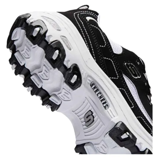 Zapatilla Mujer D’Lites-Biggest Fan BK-WH Skechers - Imagen 7