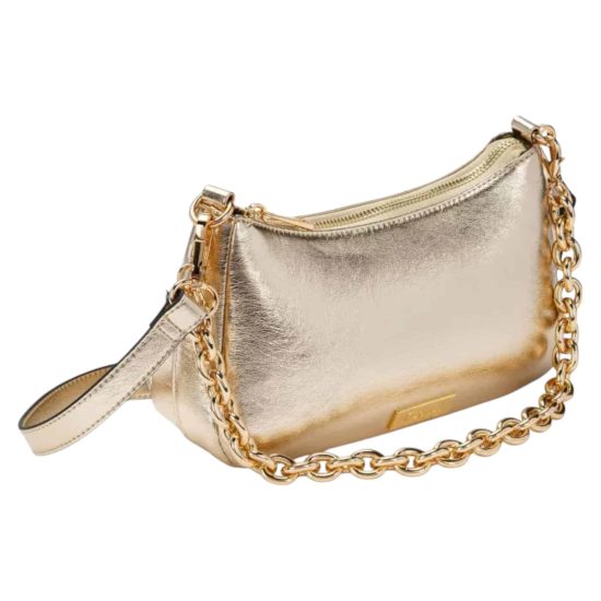 CARTERA BANDOLERA PEQUEÑA DORADO GACEL - Imagen 3