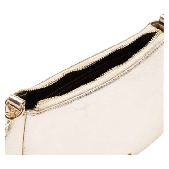 CARTERA BANDOLERA PEQUEÑA DORADO GACEL - Imagen 5