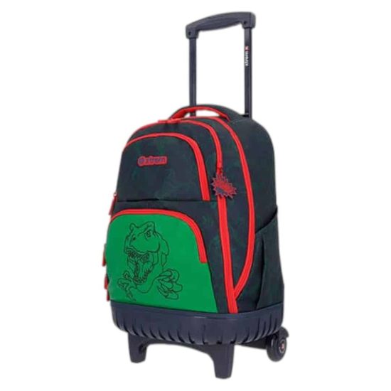 MOCHILA TROLLEY CROSS 2.0 4XT BLUE DINO XTREM - Imagen 4