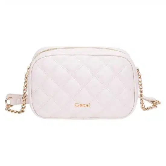 CARTERA BANDOLERA GRANDE CAR3183 OFF WHITE GACEL - Imagen 5