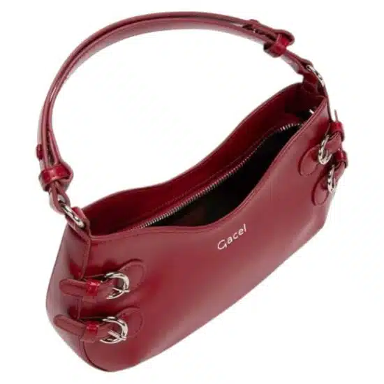 CARTERA OVAL PEQUEÑA CAR3233 ROJO GACEL - Imagen 2