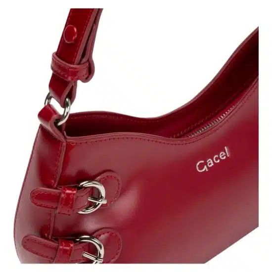 CARTERA OVAL PEQUEÑA CAR3233 ROJO GACEL - Imagen 5