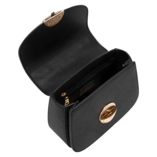 CARTERA RETRO CON TAPA PEQUEÑA CAR3236 NEGRO GACEL - Imagen 4