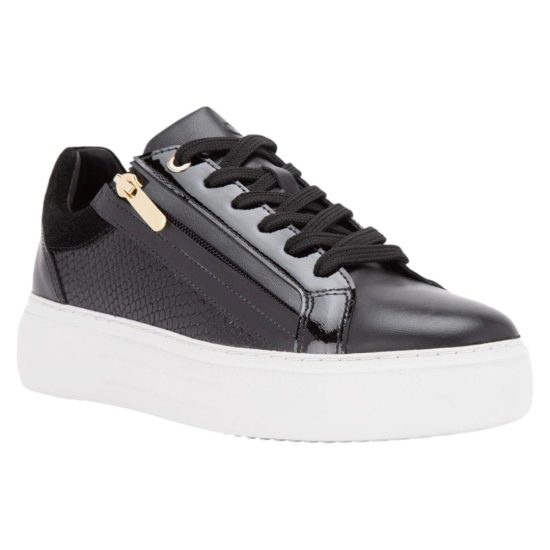 ZAPATILLA MUJER NAPA REGINA NEGRO GACEL - Imagen 2