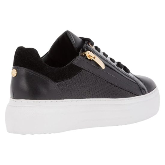 ZAPATILLA MUJER NAPA REGINA NEGRO GACEL - Imagen 3