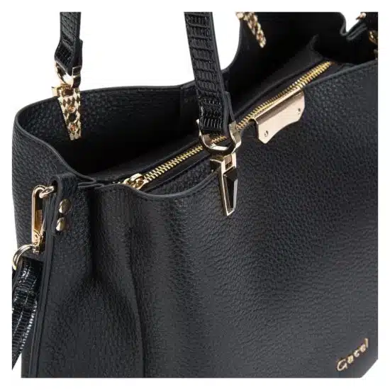 CARTERA DOS ASAS GRANDE CAR3174 NEGRO GACEL - Imagen 4