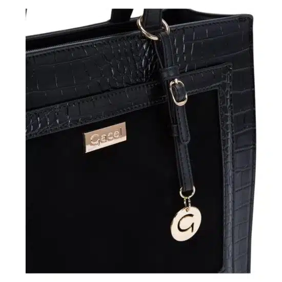 CARTERA DOS ASAS GRANDE CAR3217 NEGRO GACEL - Imagen 2